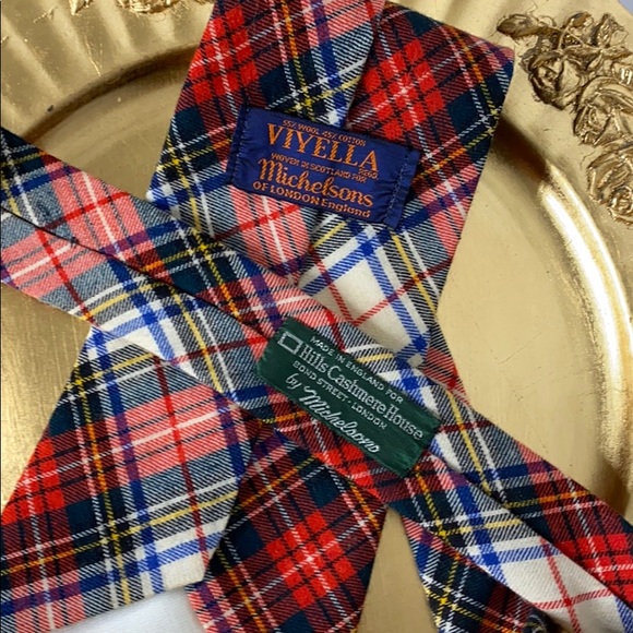 Viyella Michaelsons of London England Tie - Picture 2 of 5